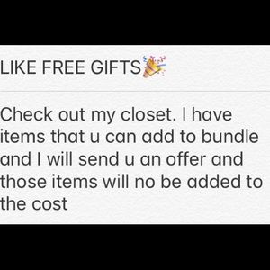 Free gifts